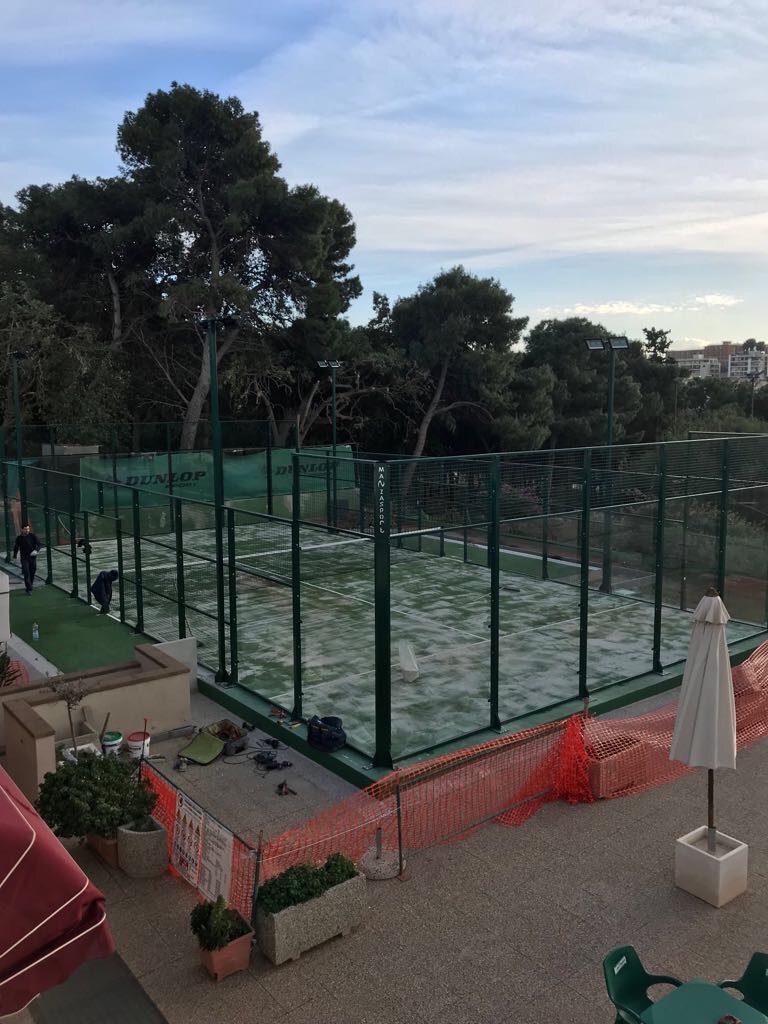 Padel court Manzasport in Cagliari