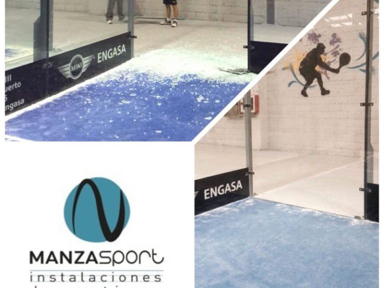 Padel court in Paterna Manzasport